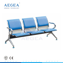 AG-TWC002 cold rolling steel plate hospital waiting room bench seating